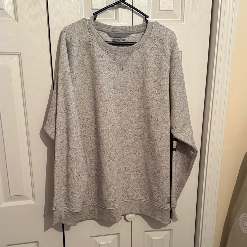 Carhartt Heather Gray Crewneck Sweater